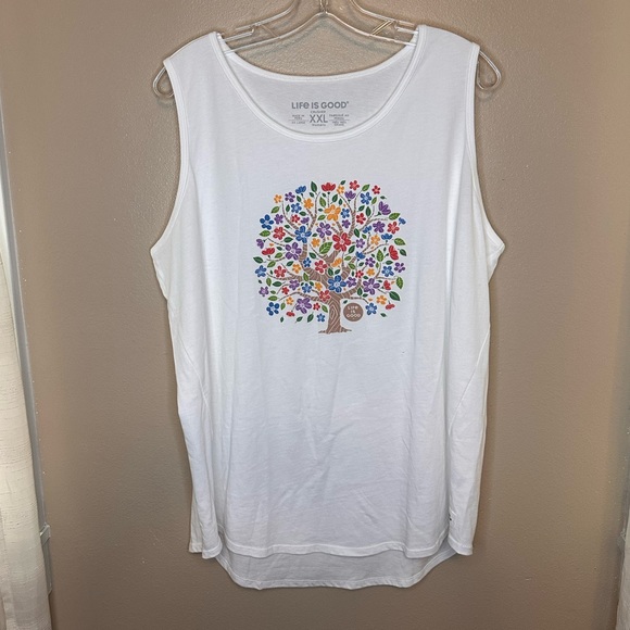 Life Is Good Tops Life Is Good Womens Plus Size Crusher Tank Top